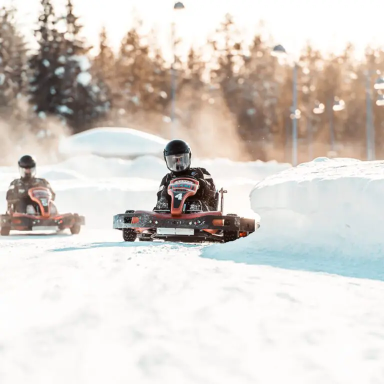 Ice Karting Levi Finnland