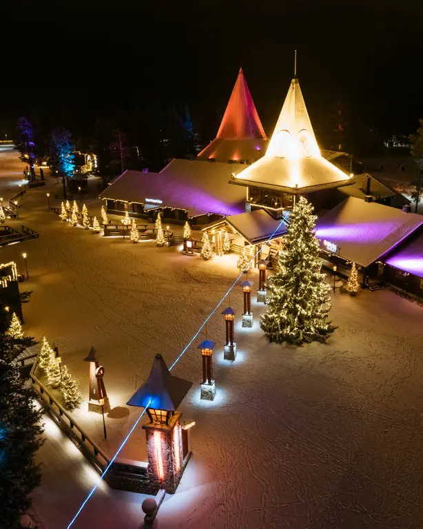 Santa Claus Village Rovaniemi Lapland Finland, arctic circle