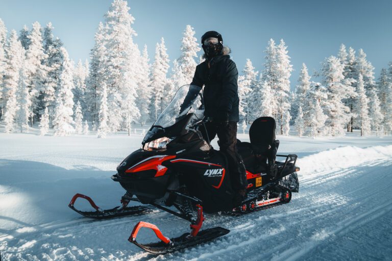 Snowmobile tocht