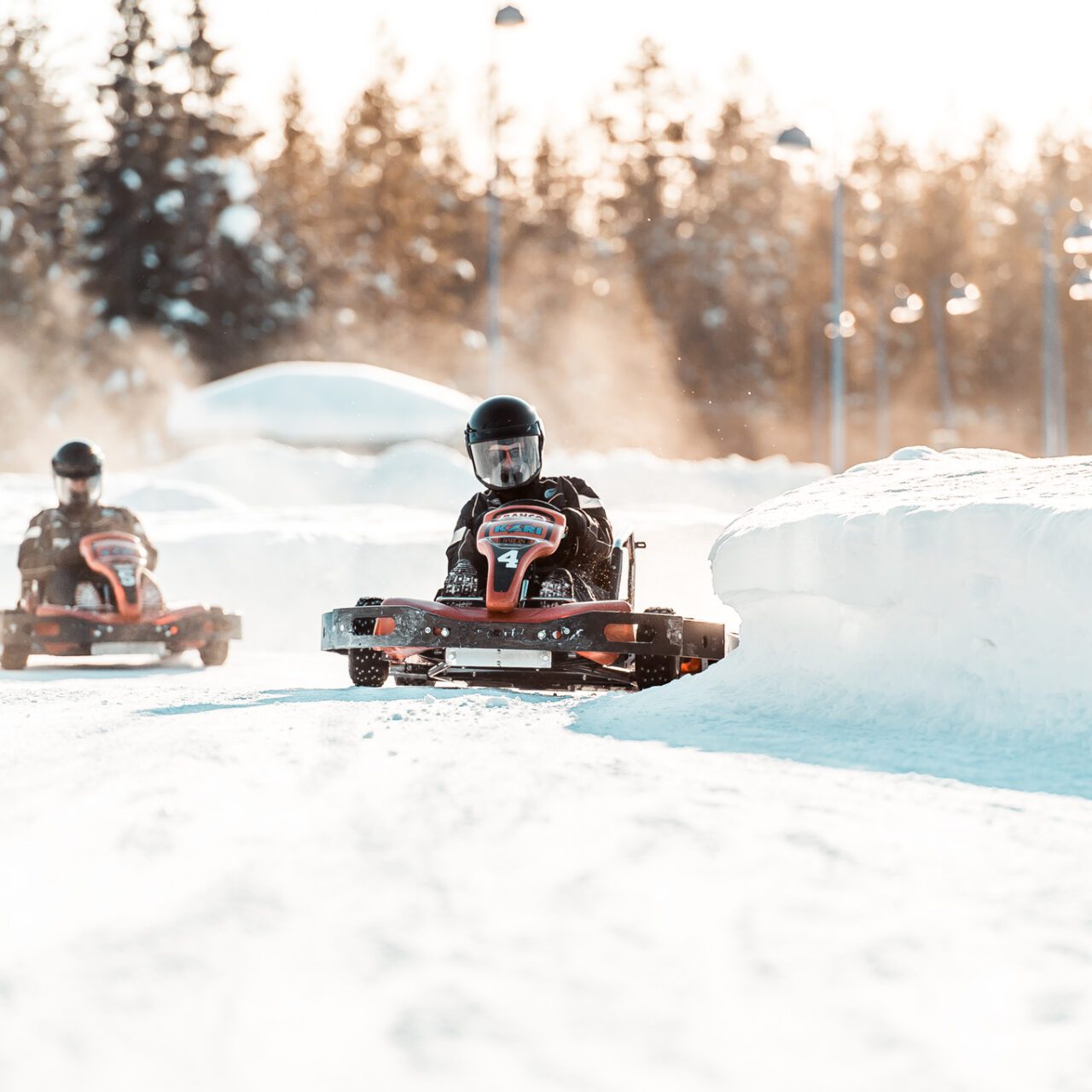 Ice Karting Levi Finland