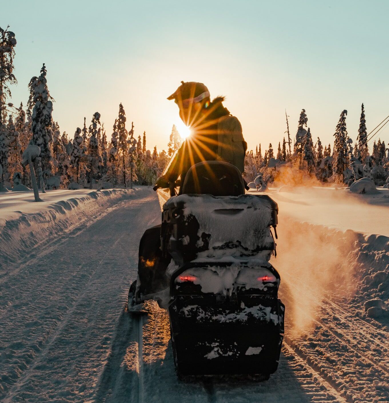 Schneemobil-Tour Lappland